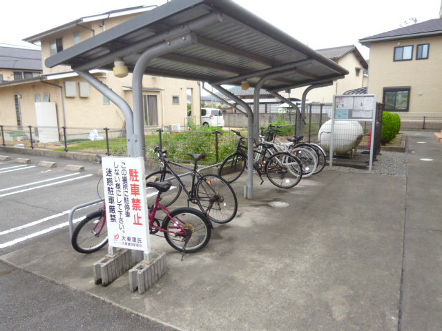 クラベールAのその他共用部分|駐輪場