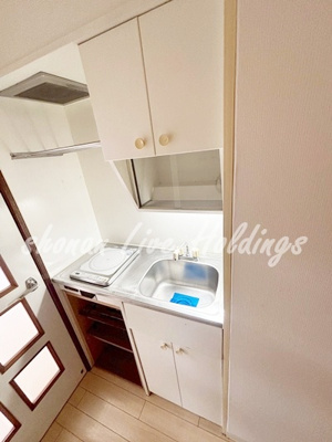 【キッチン】 | 横須賀中央ダイカンプラザシティⅠ | 収納棚付きキッチン♪