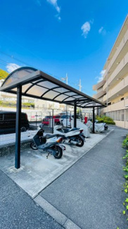 【駐車場】 | アジュール池田五月丘 | バイク置場