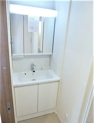 【独立洗面台】 | プレジール・Y | 嬉しい独立洗面台付き。