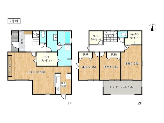 【間取り】 | 姫路市勝原区山戸3期／全3棟