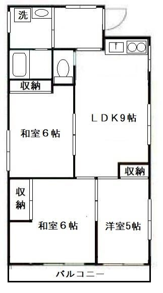 栄ビルの間取り