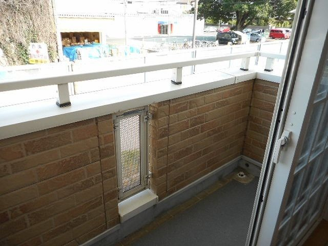 フォリアカーサのバルコニー