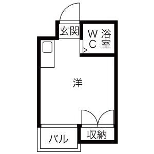 ロフティ淡路Ⅰ　仲介手数料無料の間取り