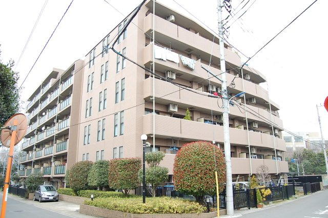 マイキャッスル大泉中央公園Ⅱの外観|３面採光で日照通風良好