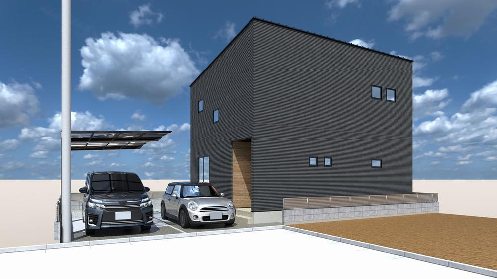 LAVIE鷹子2502の外観パース