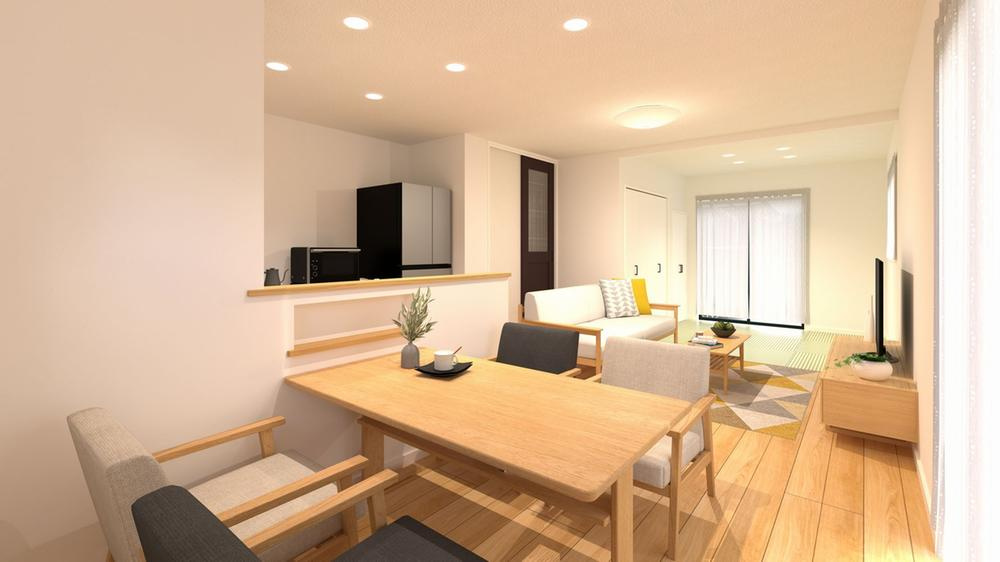 LAVIE鷹子2502の居間・リビング