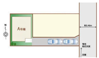 【区画図】 | 東村山萩山町18期　全1棟　A号棟 | 東村山萩山町18期　全1棟　A号棟