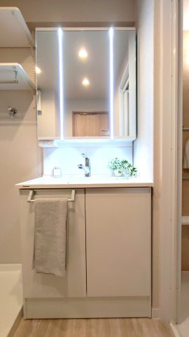 シャトー第3八戸の里の独立洗面台