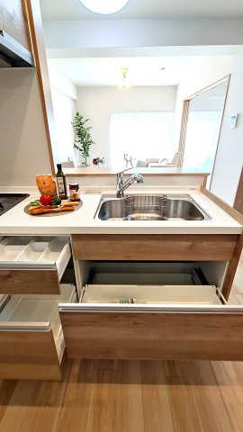 シャトー第3八戸の里のキッチン