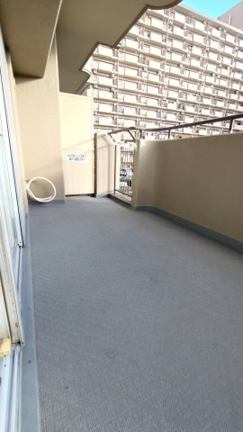 シャトー第3八戸の里のバルコニー