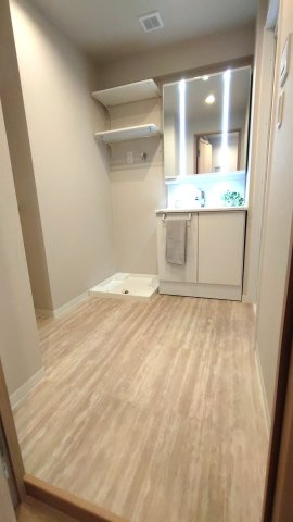 シャトー第3八戸の里の脱衣所