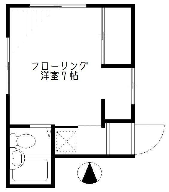 最上階角部屋！