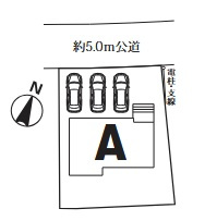 蓮田椿山第1期　全1棟の区画図|当社はポータルサイト掲載物件、他社様掲載物件なども含めて複数物件をまとめてご案内可能です！気になる物件はいくつでもご気軽にお申し付けください。皆様のご連絡心よりお待ちしております。