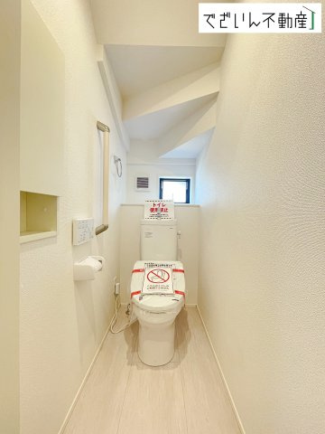 【トイレ】 | GRAFARE 行田市桜町　新築住宅 | 現地(2026年3月撮影)