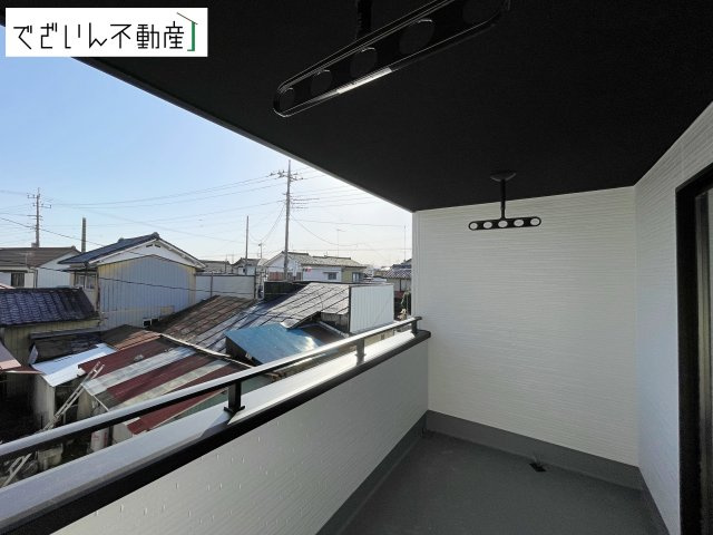 【バルコニー】 | GRAFARE 行田市桜町　新築住宅 | 現地(2026年3月撮影)