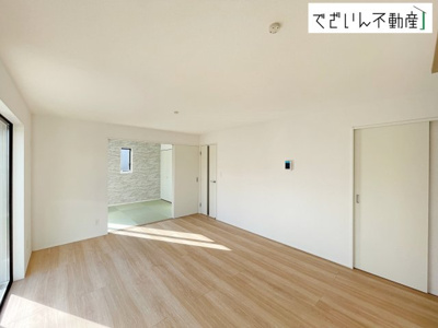 【居間・リビング】 | GRAFARE 行田市桜町　新築住宅 | 現地(2026年3月撮影)