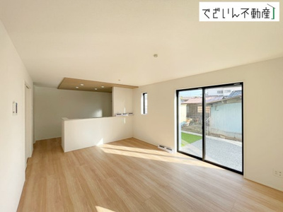 【居間・リビング】 | GRAFARE 行田市桜町　新築住宅 | 現地(2026年3月撮影)