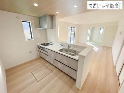 【キッチン】 | GRAFARE 行田市桜町　新築住宅 | 現地(2026年3月撮影)