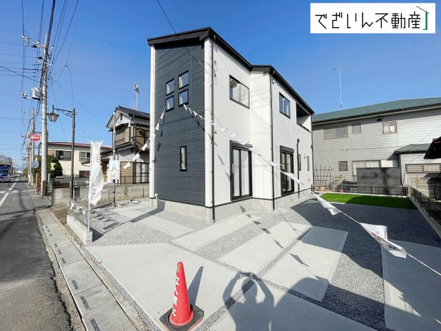 【前面道路含む現地写真】 | GRAFARE 行田市桜町　新築住宅 | 現地(2026年3月撮影)