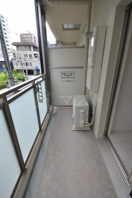 ブランエムのバルコニー