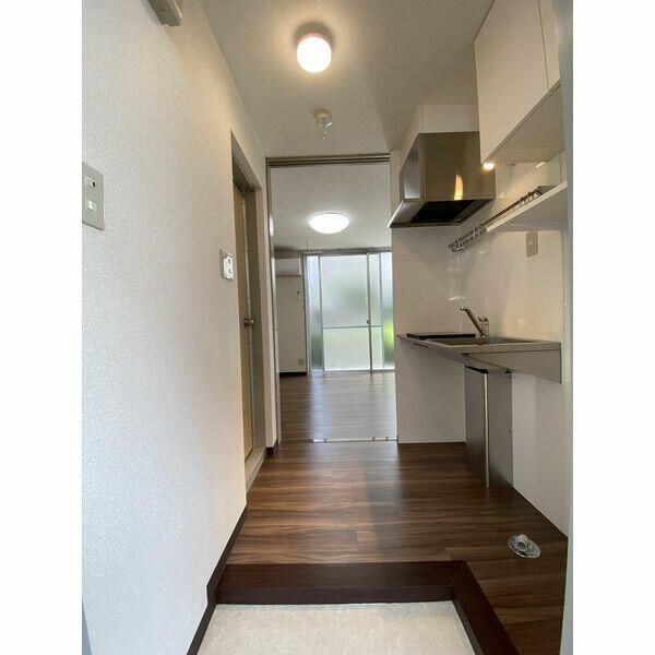 Ｕ－ハイツの玄関