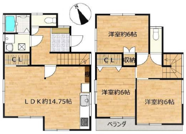 所沢市下安松　中古戸建