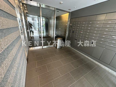 【エントランス】 | プラウドフラット大森Ⅲ | 毎日通るエントランスはこのようになっています