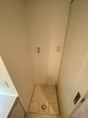 【洗面所】 | クロスレジデンス大阪新町 | クロスレジデンス大阪新町　室内洗濯機置き場