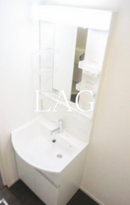 【洗面所】 | カーサ・エマオ | 独立洗面台です。