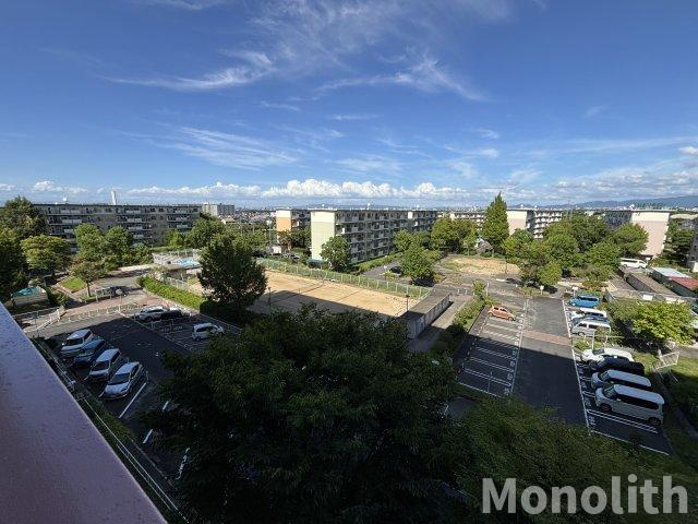 鶴山台2号棟の展望