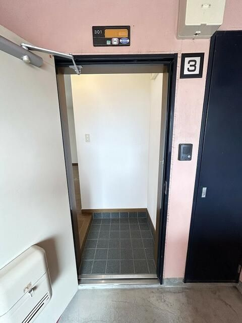 ロアール内坪井の玄関