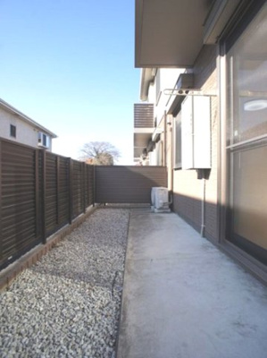 【庭】 | マリアージュＡ | 便利な専用庭付きです♪