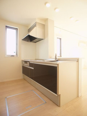 【キッチン】 | マリアージュＡ | お掃除楽ＩＨクッキング！人気の対面キッチンです♪