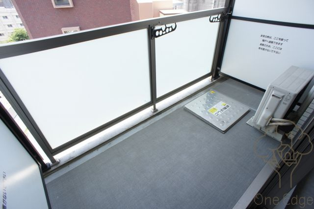 CITY SPIRE北梅田のバルコニー