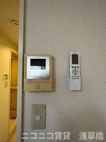 クイーンズコートⅡのセキュリティ|別号室イメージの為、現状を優先致します。