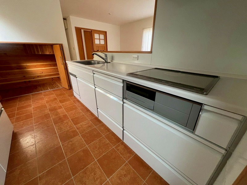 米子市旗ヶ崎9丁目中古戸建のキッチン|キッチン部分です。