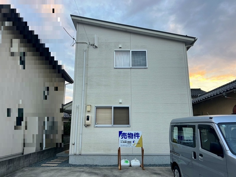 米子市旗ヶ崎9丁目中古戸建の外観|平成28年築の建物となっております。