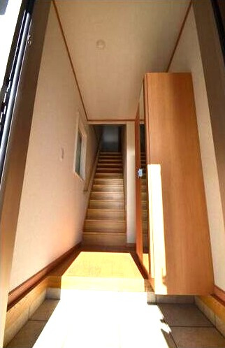 西区児玉２丁目戸建賃貸Ａの玄関