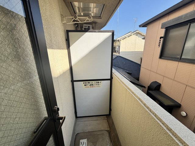 クラウンハウスのバルコニー