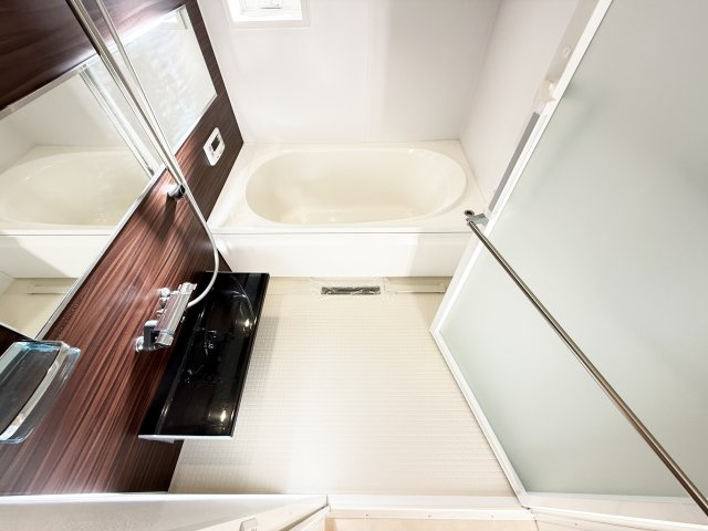 ベレオガーデンズHATAの浴室