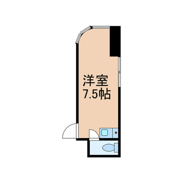 若月ビルの間取り