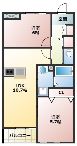 【間取り】 | コンフォルト