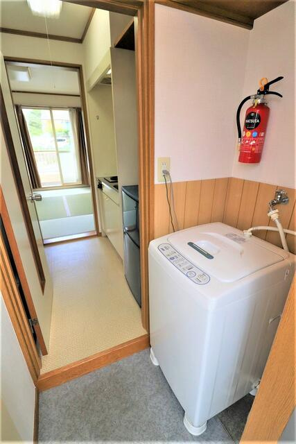 室内洗濯機置き場