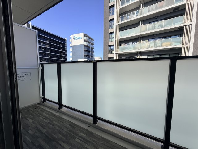 ディアレイシャス大須観音IIIのバルコニー