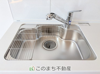 【キッチン】 | KEM宇都宮市南町1期 | 大きなシンク付きで、洗い物も楽々できます。
