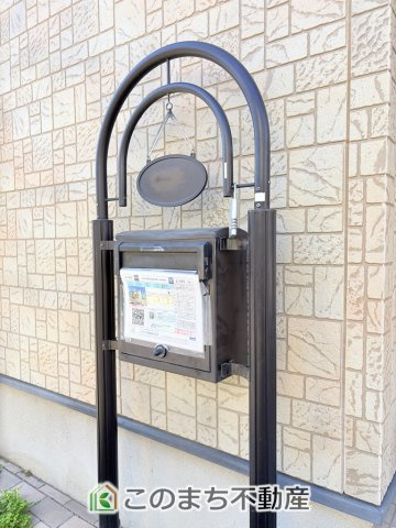 KEM宇都宮市南町1期の設備|大きな郵便ボックス用意してます。

