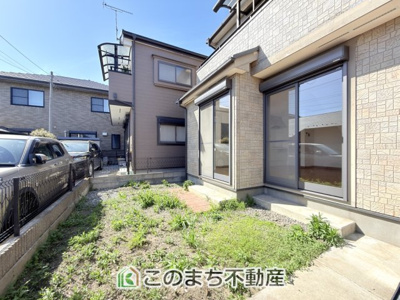 【庭】 | KEM宇都宮市南町1期 | お子様の水遊びにもぴったりなお庭です☆
