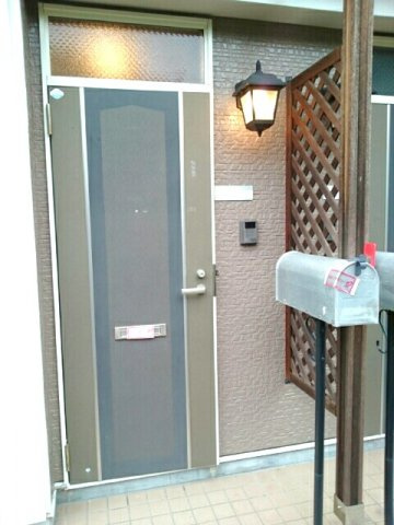 アメニティハイツ　Ｄの玄関