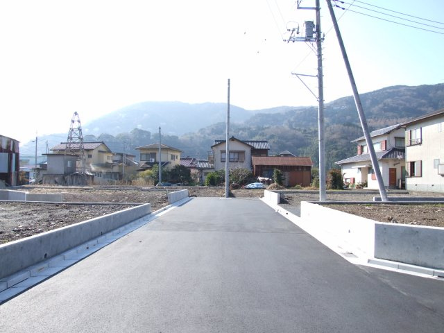 東伊豆町　片瀬の前面道路含む現地写真